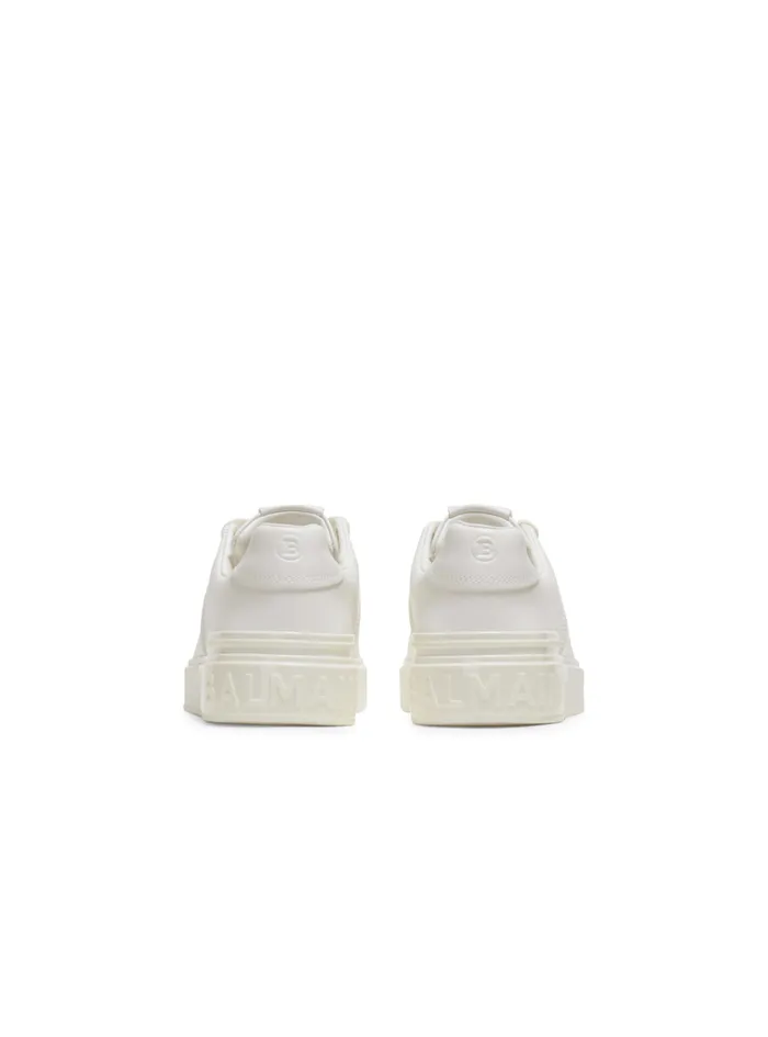 BCourt Trainers In Calfskin White Women Balmain Sneakers
