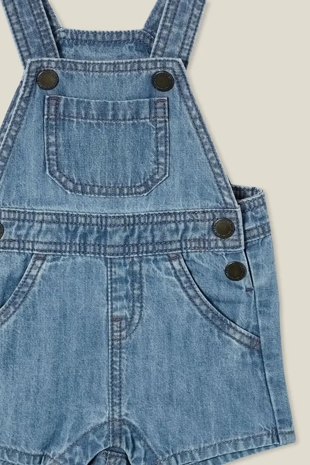 Baby Bottoms Cotton On Eddy Shortall Airlie Light Blue Wash