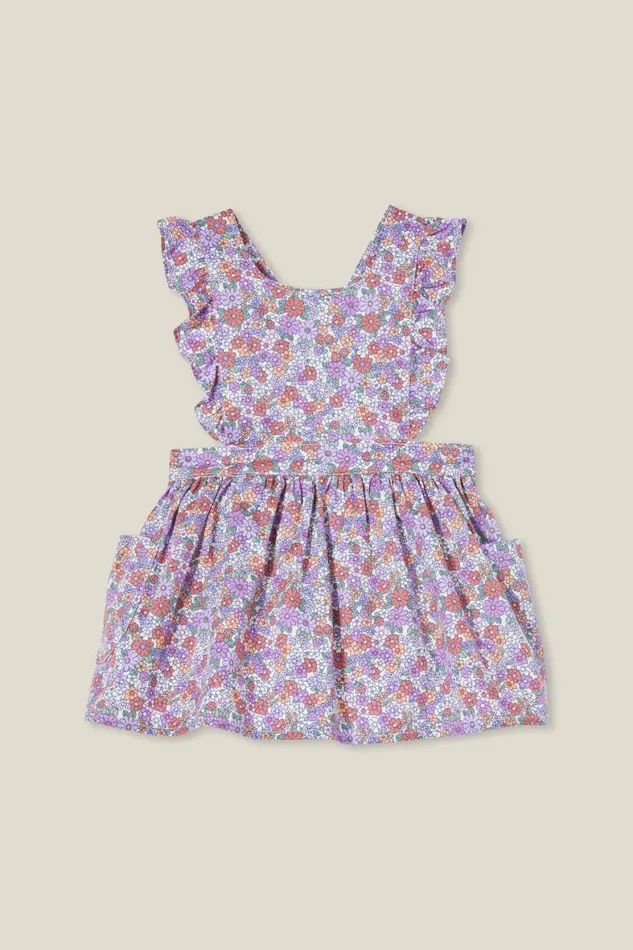 Baby Dresses and Skirts Cotton On Paige Ruffle Pinafore Dress Vanillaclay Pigeon Claire Floral