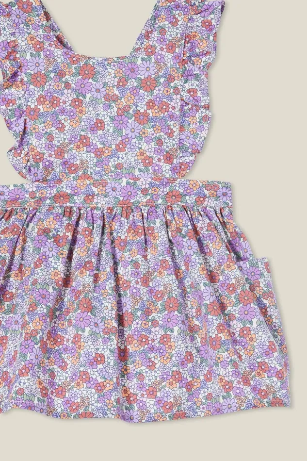 Baby Dresses and Skirts Cotton On Paige Ruffle Pinafore Dress Vanillaclay Pigeon Claire Floral