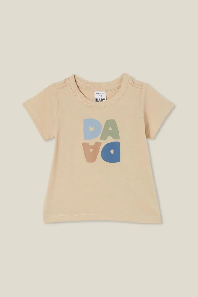Baby Tops Jackets and Sweaters Cotton On Jamie Short Sleeve Tee Rainy Daydada