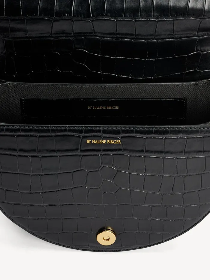 Bags Women By Malene Birger Cebella Leather Shoulder Bag Black Bags Women By Malene Birger Cebella Leather Shoulder Bag Black