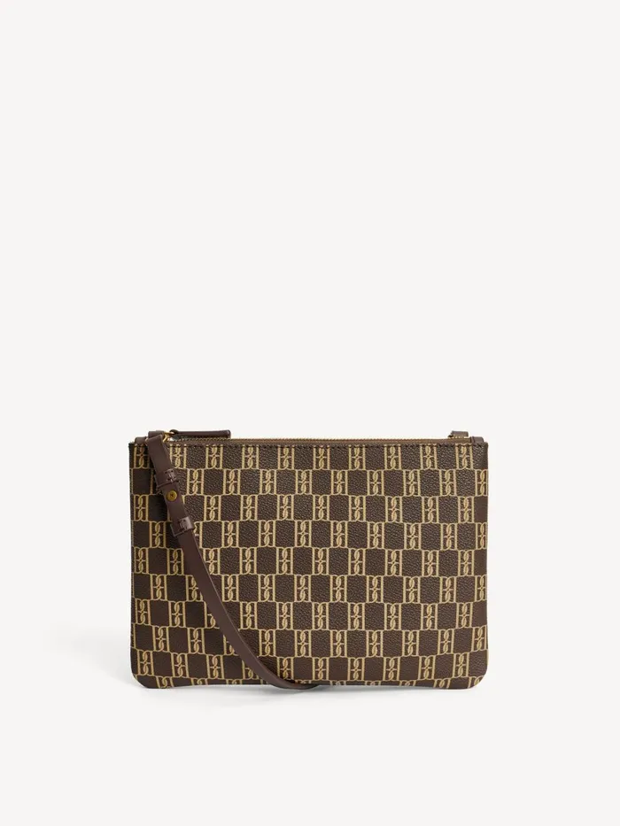 Bags Women By Malene Birger Ivy Monogram Purse Shale