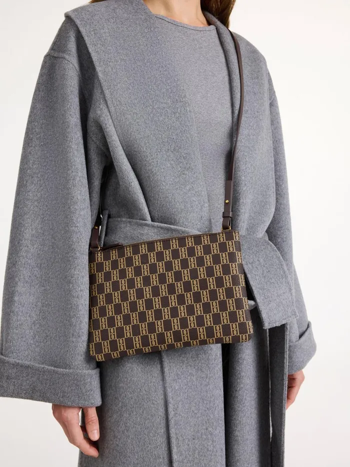 Bags Women By Malene Birger Ivy Monogram Purse Shale