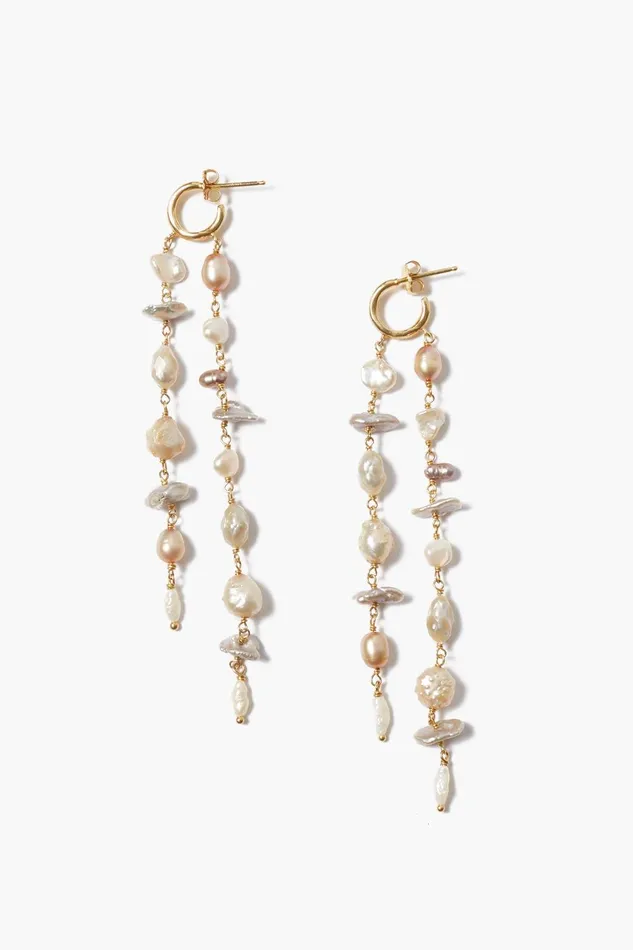 Bali Waterfall Earrings Champagne Mix Women Chan Luu Earrings