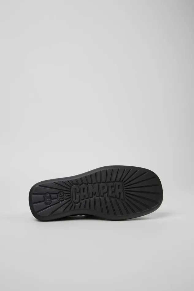 Ballerinas Women Camper Onda Black Leather Shoes
