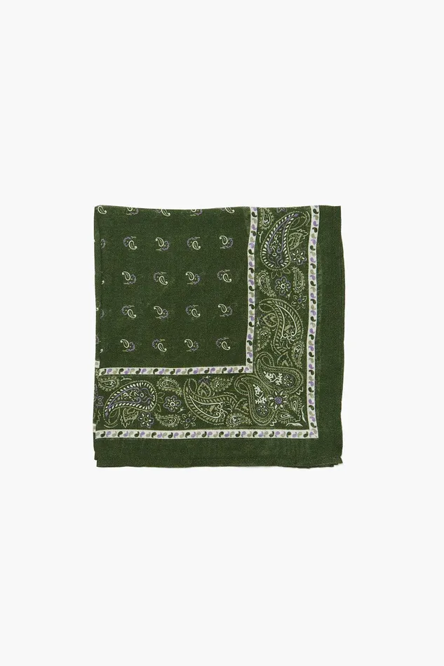 Bandana Green Paisley Women Chan Luu Bandanas