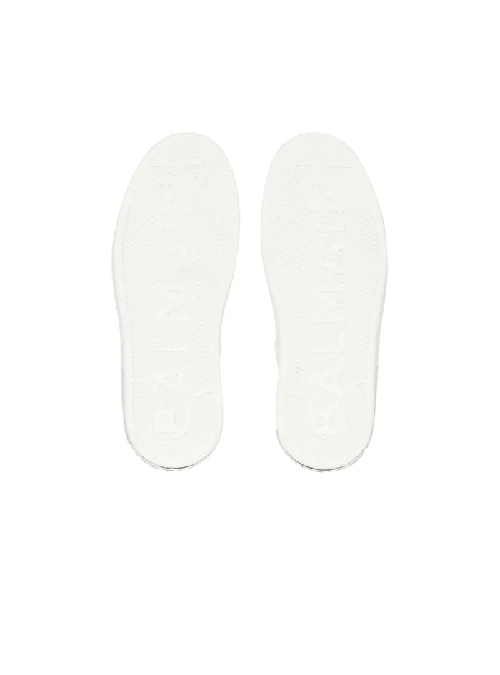 Bicolor Jacquard BCourt Sneakers Pink Women Balmain Sneakers