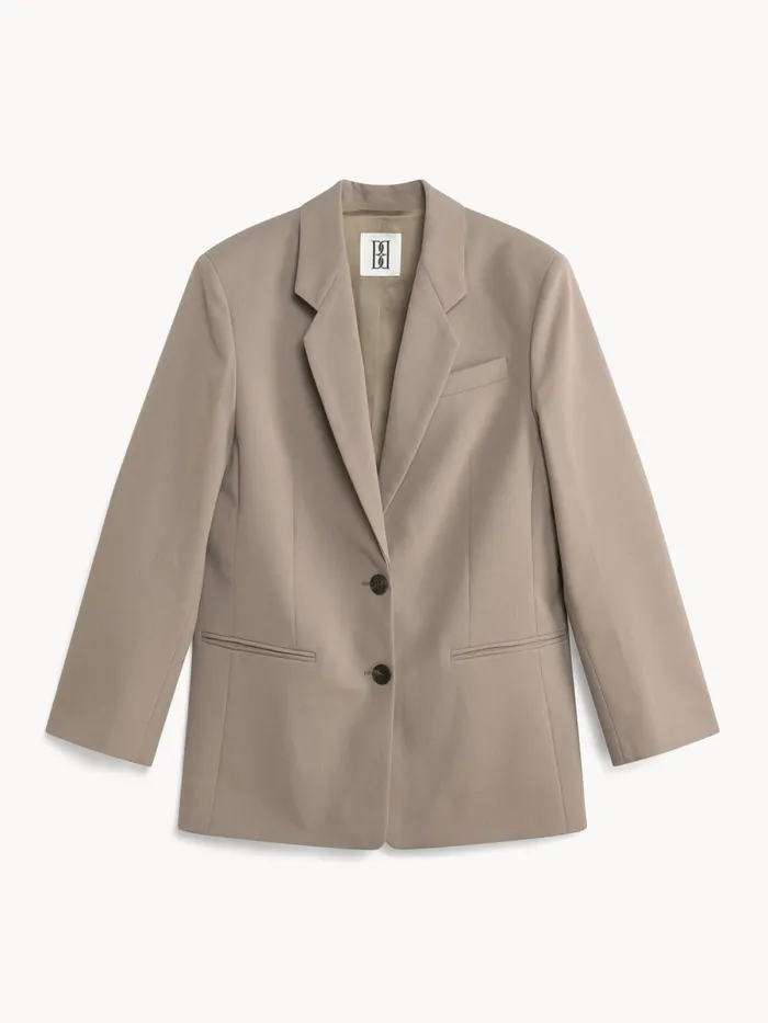 Blazers Women By Malene Birger Ophie Singlebreasted Blazer Shitake