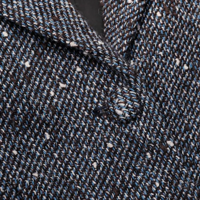 Blue Boucle Midi Dress Women Self Portrait Dresses Blue Boucle Midi Dress Women Self Portrait Dresses