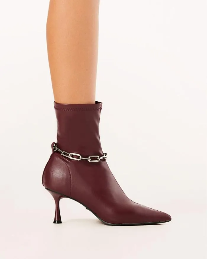 Boots Billini Ankle Boots VERNA CHERRY RED