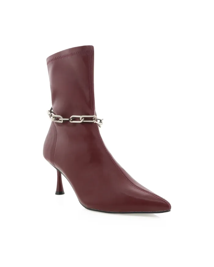 Boots Billini Ankle Boots VERNA CHERRY RED