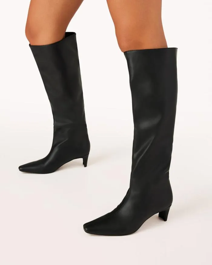 Boots Billini Knee High Boots DIVYA BLACK