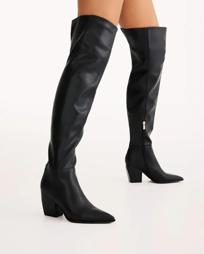 Boots Billini Knee High Boots EMMALEE BLACK