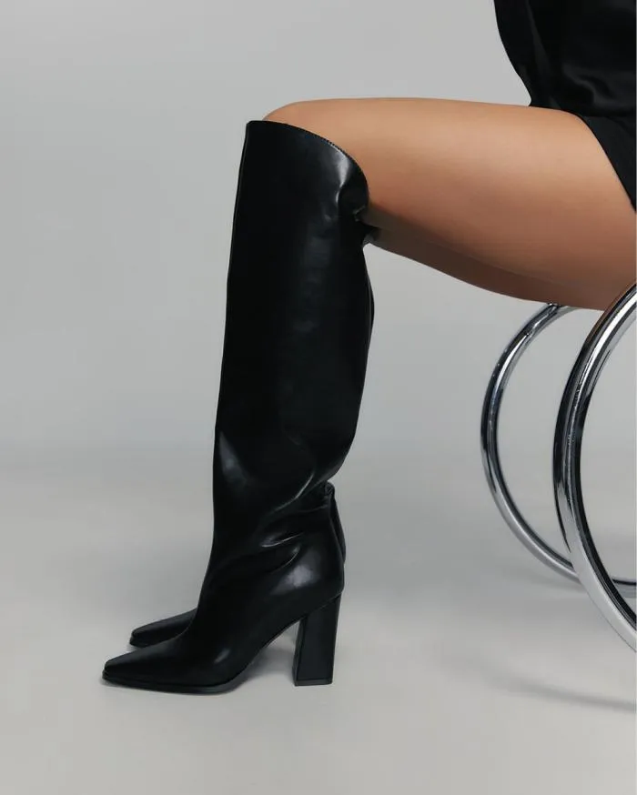 Boots Billini Knee High Boots EZZIE BLACK