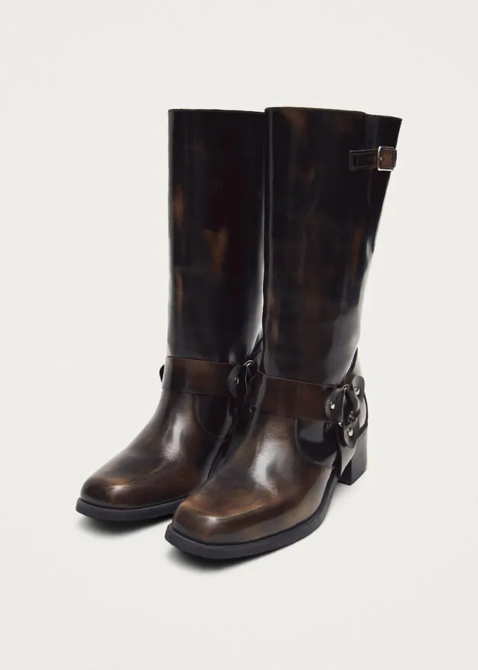 Boots Women ALOHAS Rocky Brushed Brown