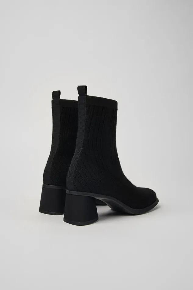 Boots Women Camper Kiara TENCEL Black Textile Boots Boots Women Camper Kiara TENCEL Black Textile Boots