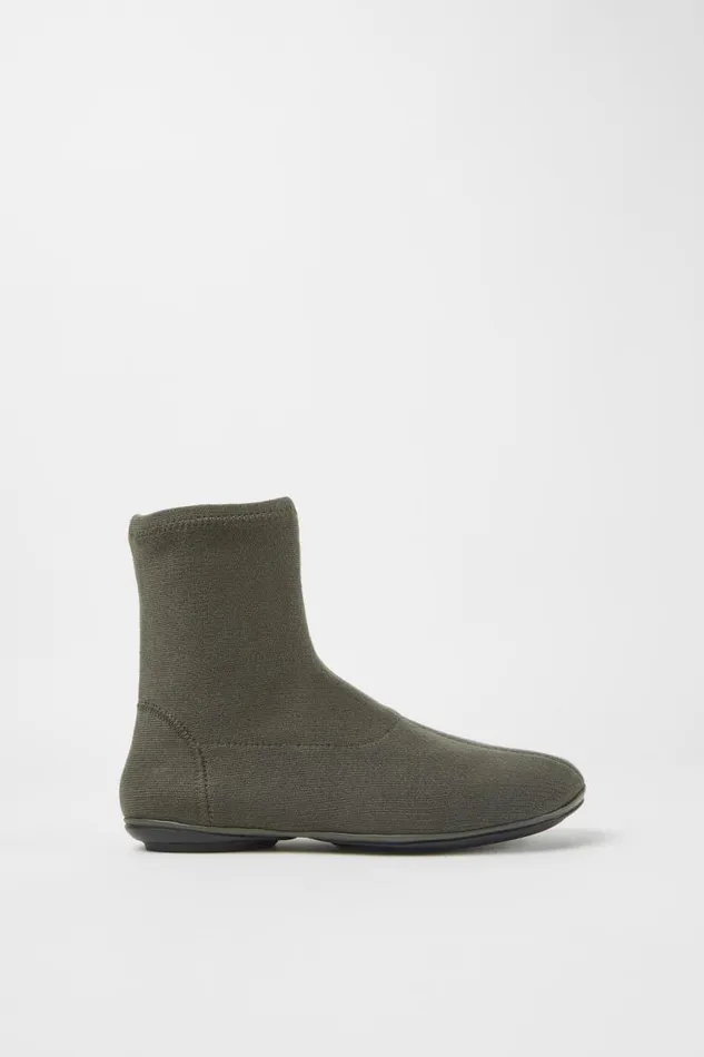 Boots Women Camper Right TENCEL Green Ankle Boots Boots Women Camper Right TENCEL Green Ankle Boots