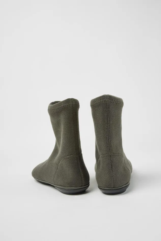Boots Women Camper Right TENCEL Green Ankle Boots Boots Women Camper Right TENCEL Green Ankle Boots