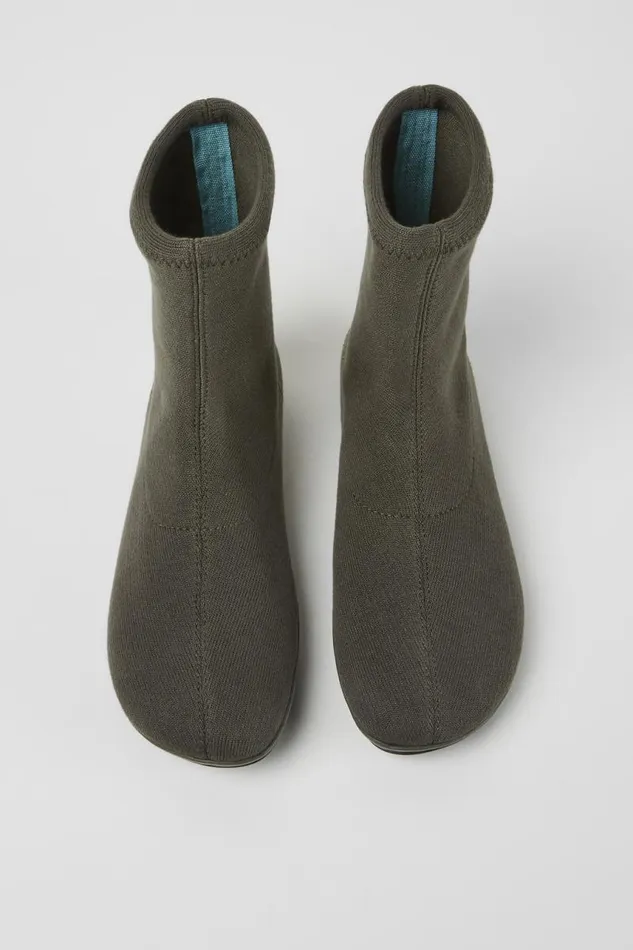 Boots Women Camper Right TENCEL Green Ankle Boots Boots Women Camper Right TENCEL Green Ankle Boots
