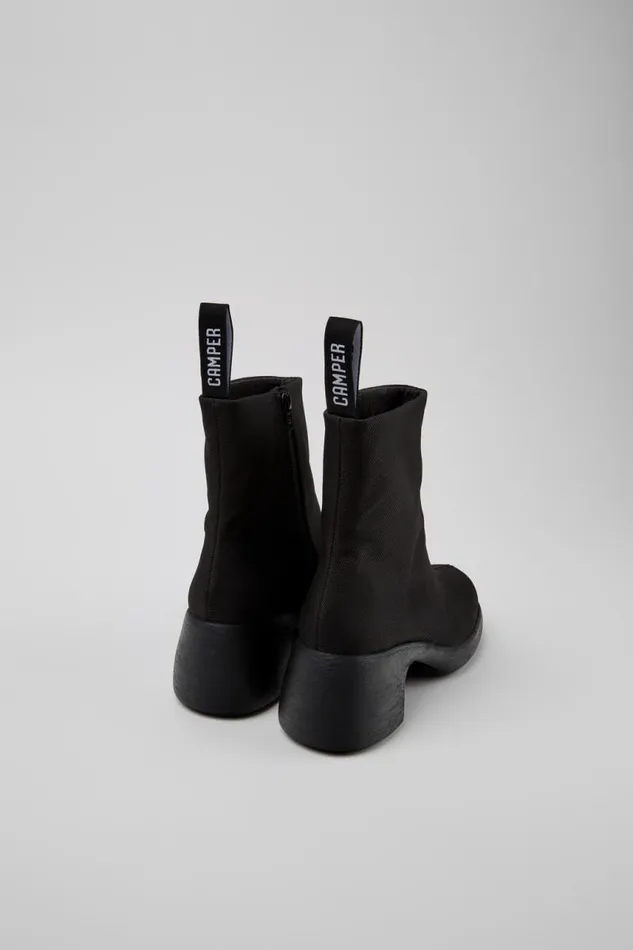 Boots Women Camper Thelma Black Textile Boots Boots Women Camper Thelma Black Textile Boots