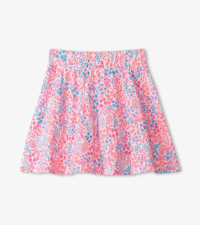 Bottoms Girls Hatley Girls Ditsy Floral Floaty Skort