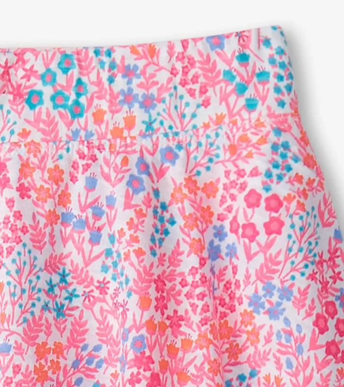 Bottoms Girls Hatley Girls Ditsy Floral Floaty Skort