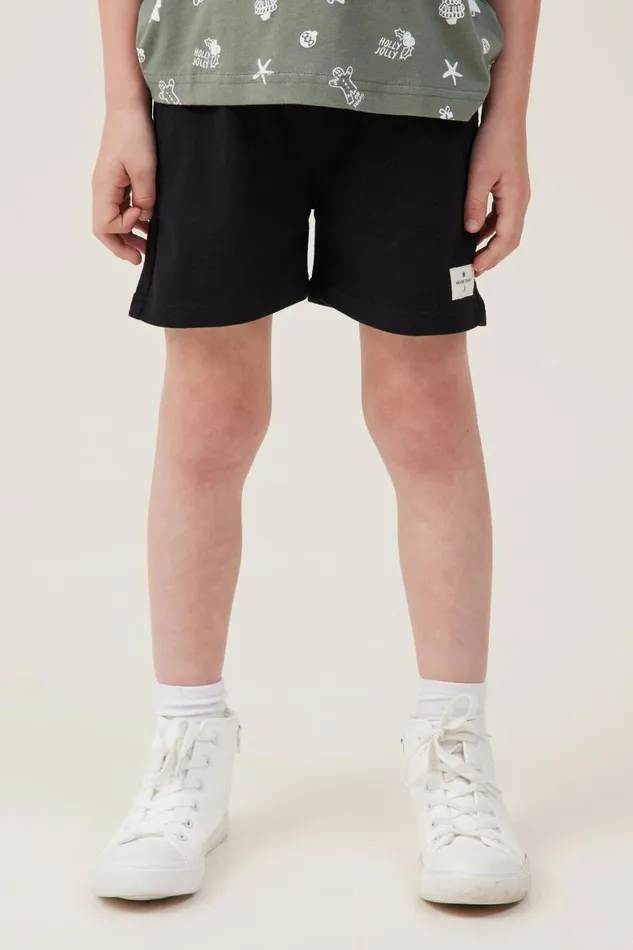 Boys 214 Shorts Cotton On Henry Slouch Short Black Core