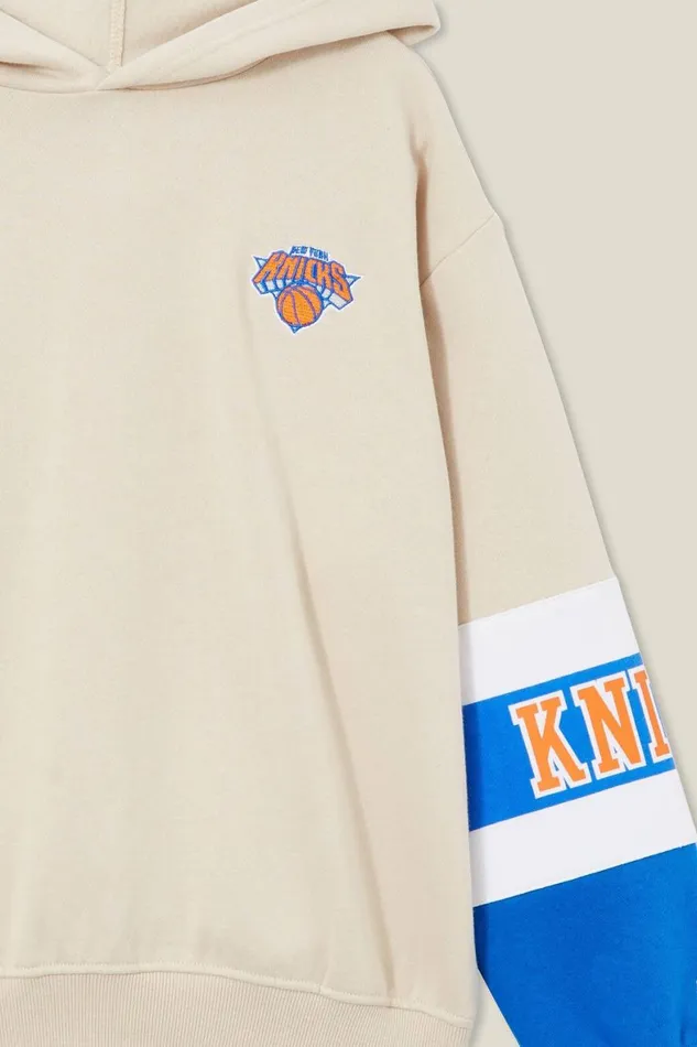 Boys 214 Sweatshirts and Sweatpants Cotton On License Oscar Hoodie Lcn Nba Rainy Dayknicks Colour Block