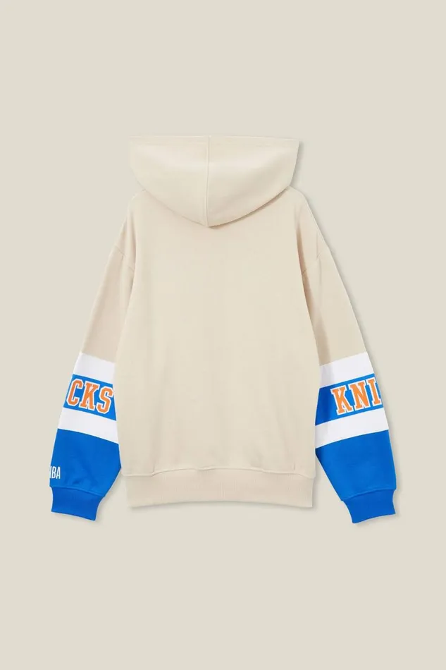 Boys 214 Sweatshirts and Sweatpants Cotton On License Oscar Hoodie Lcn Nba Rainy Dayknicks Colour Block