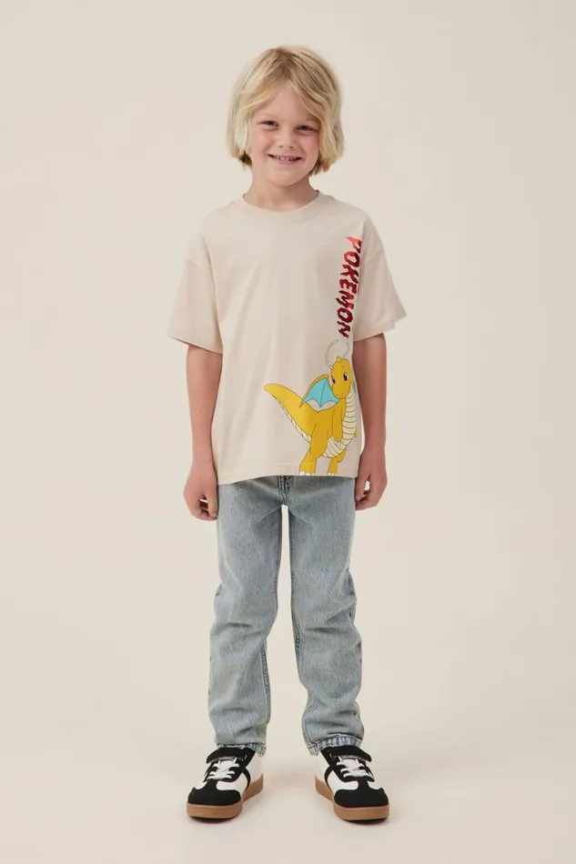 Boys 214 Tops and TShirts Cotton On License Drop Shoulder Short Sleeve Tee Lcn Pok Rainy Daypokemon Dragononite Boys 214 Tops and TShirts Cotton On License Drop Shoulder Short Sleeve Tee Lcn Pok Rainy Daypokemon Dragononite