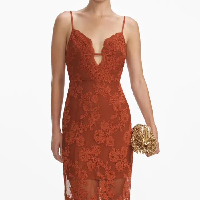 Brown Lace Maxi Dress Women Self Portrait Dresses Brown Lace Maxi Dress Women Self Portrait Dresses