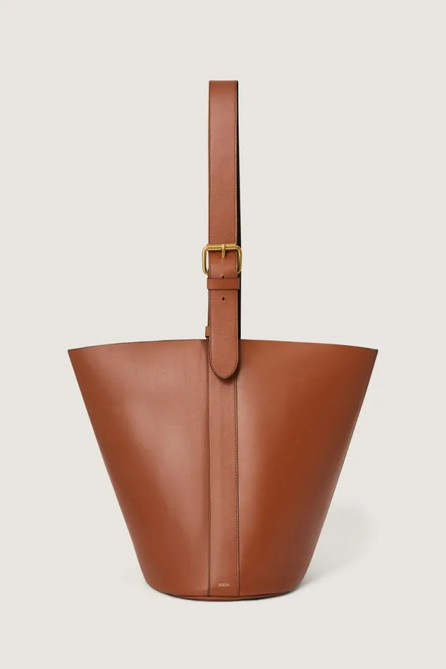 Bucket Bags Women Soeur SAUL BAG Brownnatural