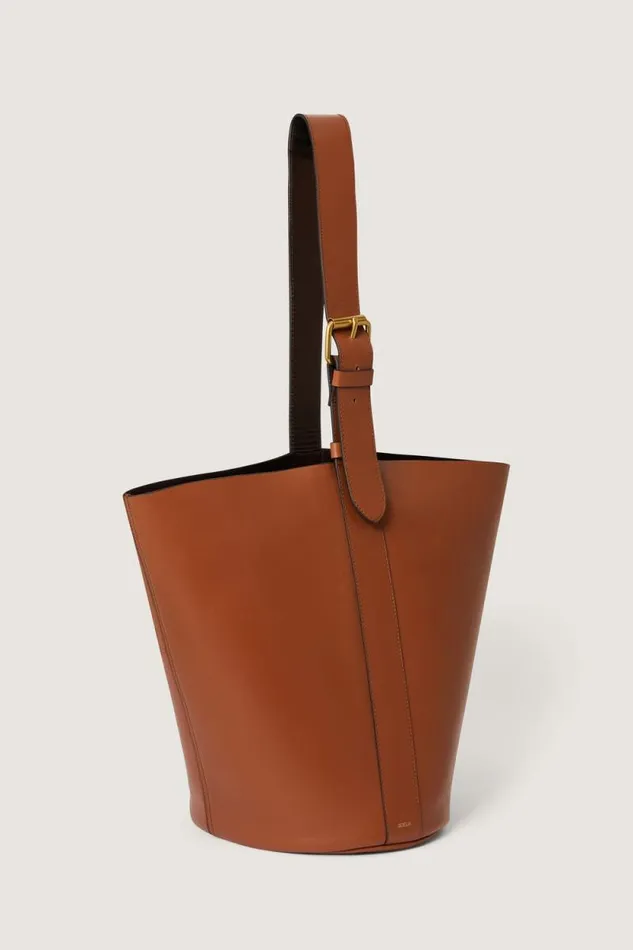 Bucket Bags Women Soeur SAUL BAG Brownnatural