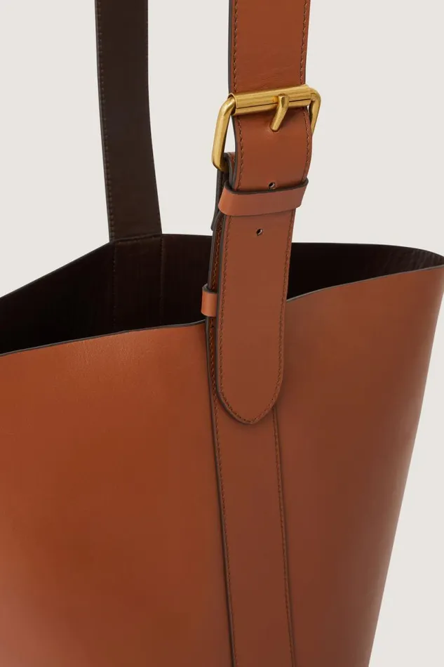 Bucket Bags Women Soeur SAUL BAG Brownnatural