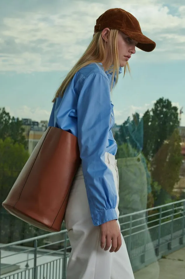 Bucket Bags Women Soeur SAUL BAG Brownnatural