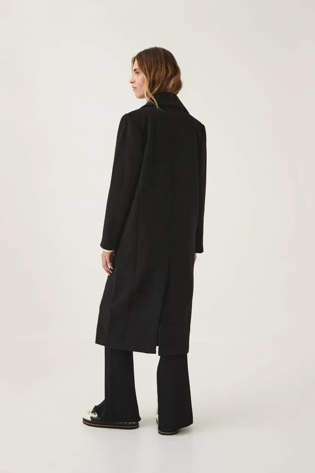 Carolina Wool Coat Black Women Aje Blazers Jackets 038 Coats