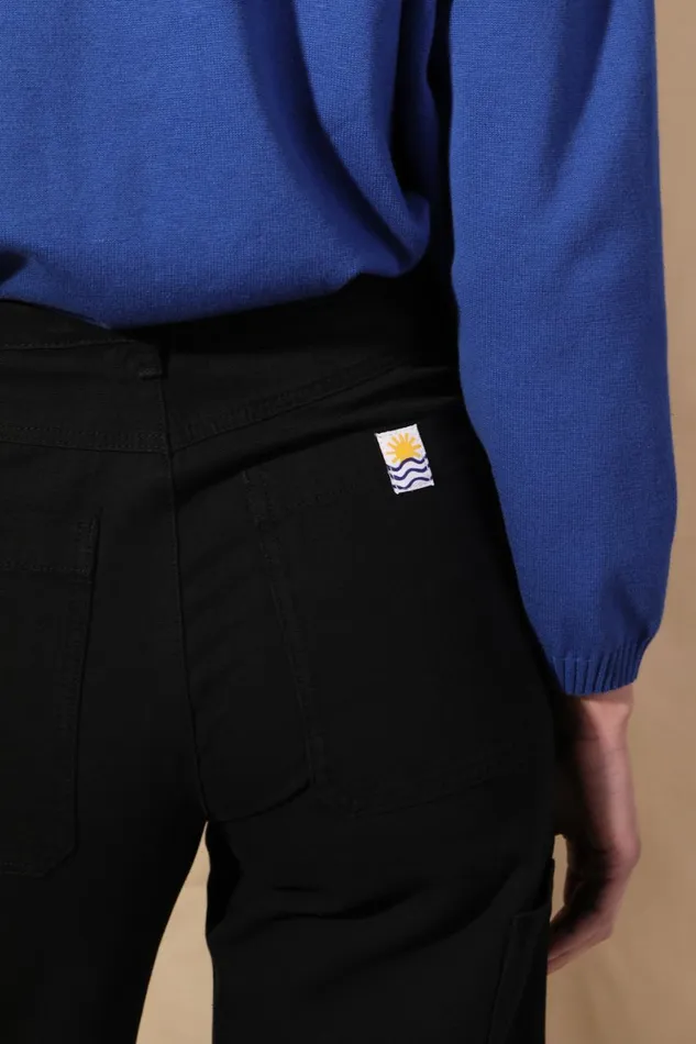 Carpenter Trouser Black Womens LF Markey Trousers