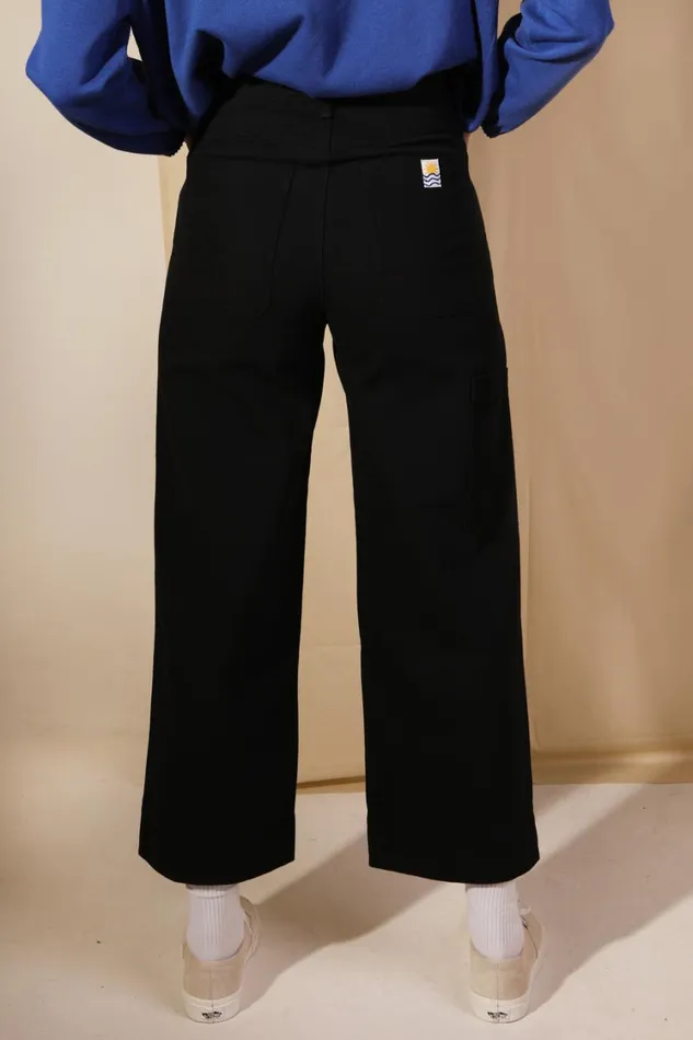 Carpenter Trouser Black Womens LF Markey Trousers