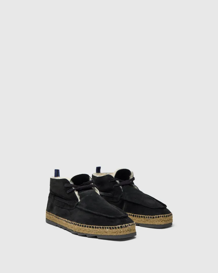 Castaer Bergamo Cosy T186 Negro Men Flat Shoes