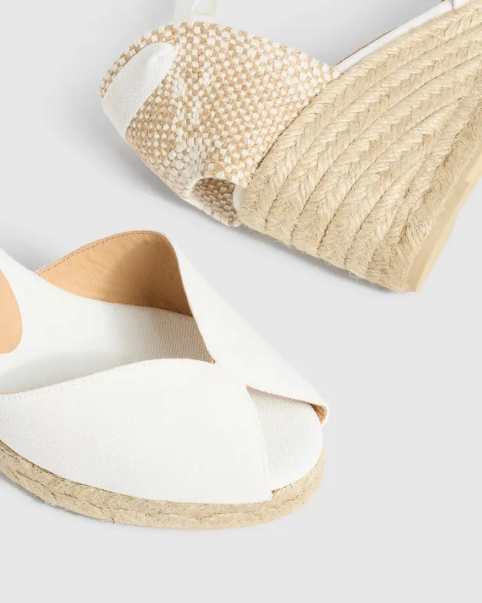 Castaer Billina6001 Blanco Women Wedges