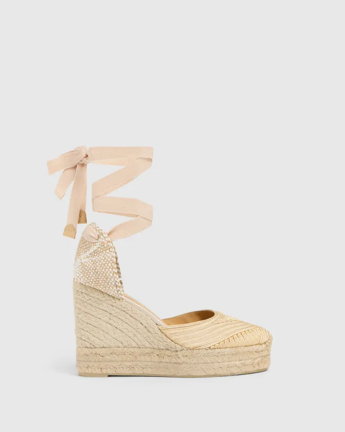 Castaer Carina8ed245 Natural Women Wedges