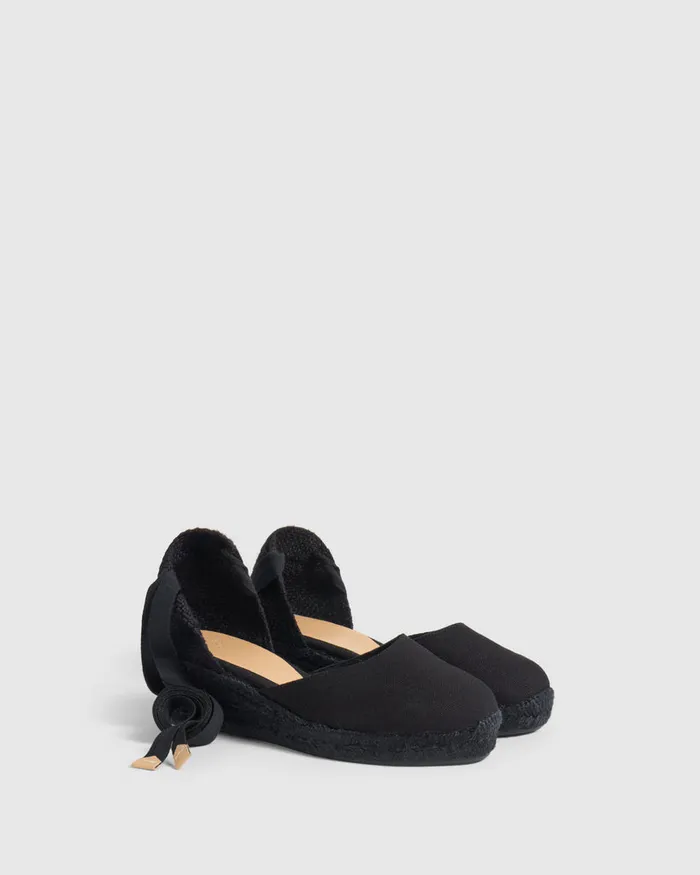 Castaer Carina C3001 Negro Women Wedges