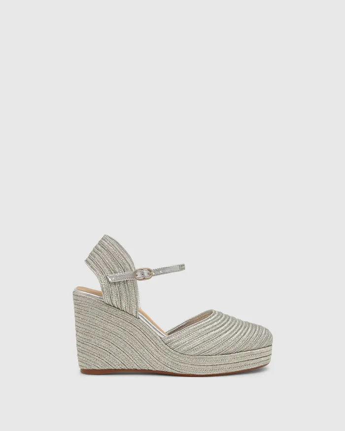 Castaer Carolyn142 Platino Women Wedges