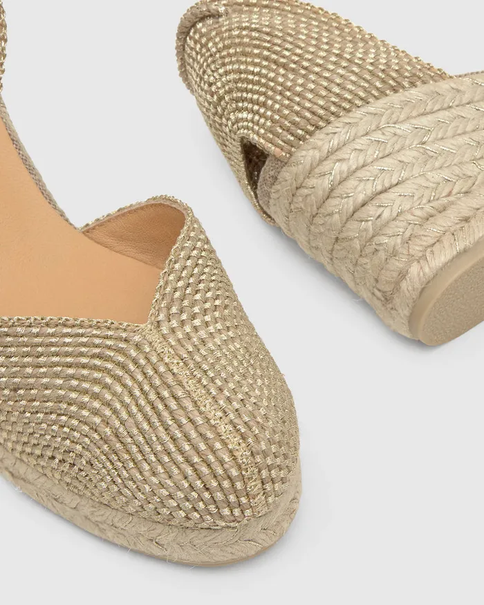 Castaer Cora6256 Oro Women Wedges