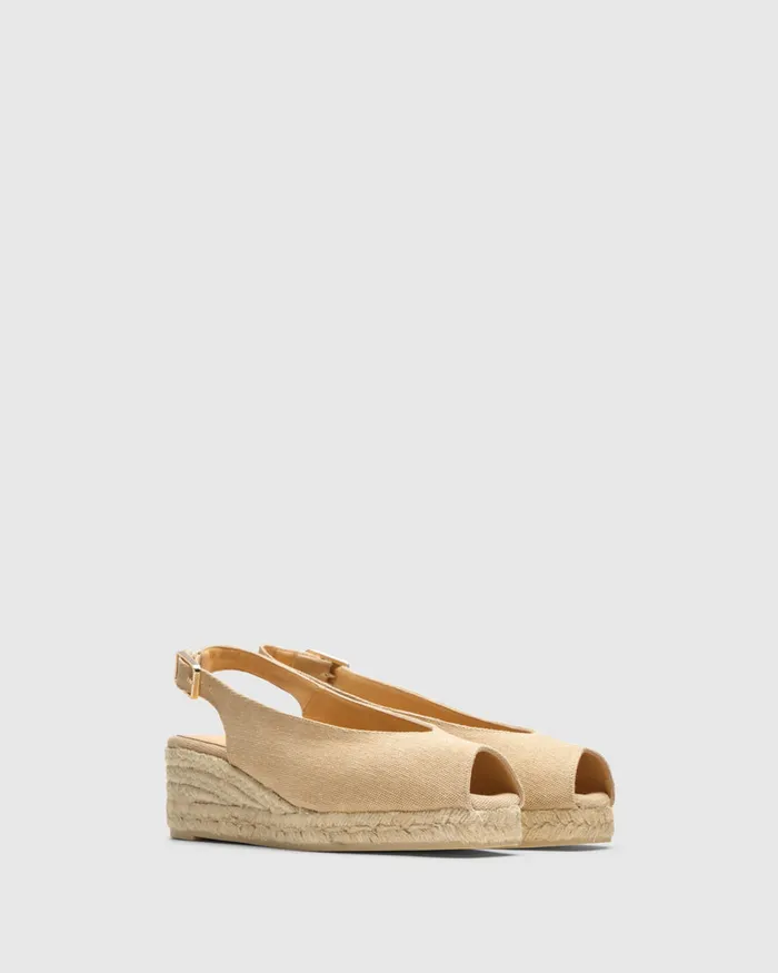 Castaer Dosalia3002 Sand Women Wedges