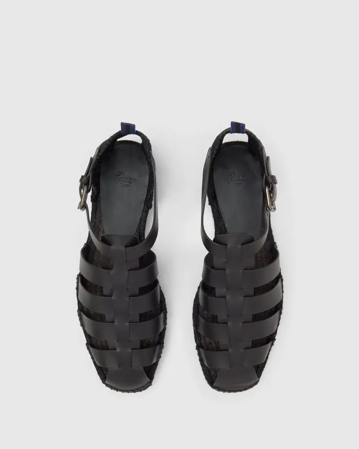 Castaer Pietro C261 Negro Men Flat Shoes