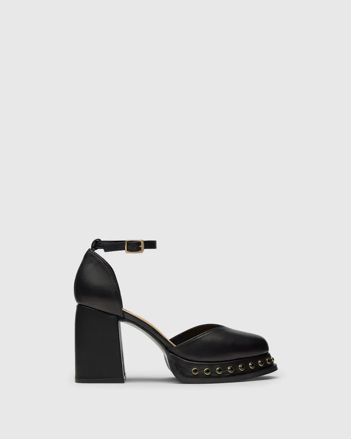 Castaer Varlot Studs250 Negro Women Heels