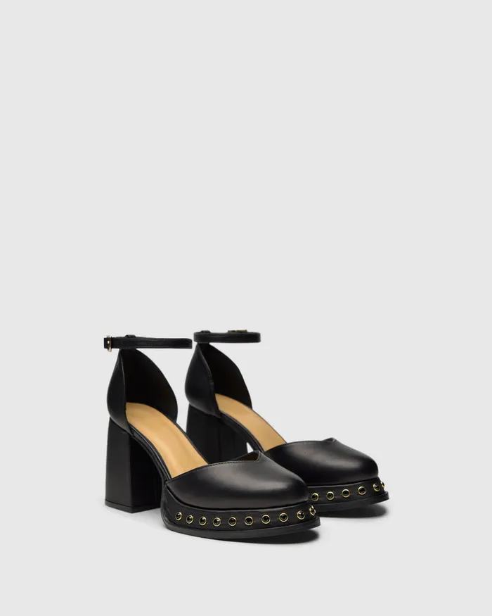 Castaer Varlot Studs250 Negro Women Heels