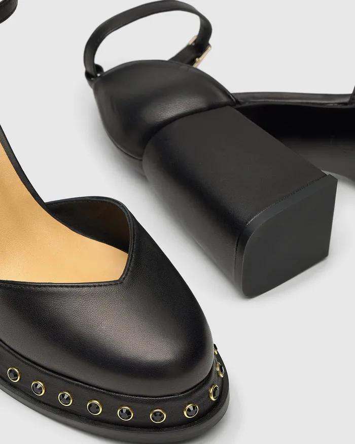 Castaer Varlot Studs250 Negro Women Heels